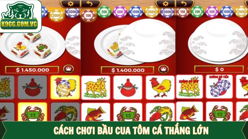 Bí quyết tham gia bầu cua đem lại hiệu quả cao